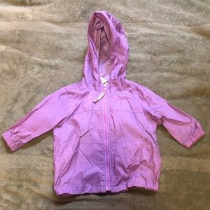 Sweet purple rain jacket